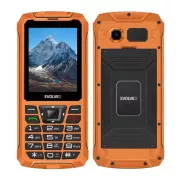 EVOLVEO StrongPhone Z6, vízálló, tartós Dual SIM telefon, narancssárga színben