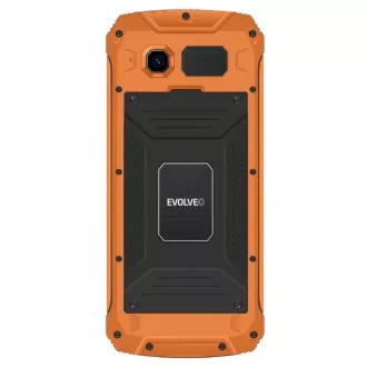 EVOLVEO StrongPhone Z6, vízálló, tartós Dual SIM telefon, narancssárga színben