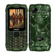 EVOLVEO StrongPhone H1, vízálló, tartós Dual SIM telefon, álcázva