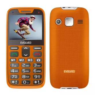 EVOLVEO EasyPhone XR, mobiltelefon idősek számára töltőállvánnyal, narancssárga színben EVOLVEO EasyPhone XR, mobiltelefon idősek számára töltőállvánnyal, narancssárga színben