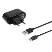 EVOLVEO USB-C töltő mobiltelefonokhoz, fekete színben