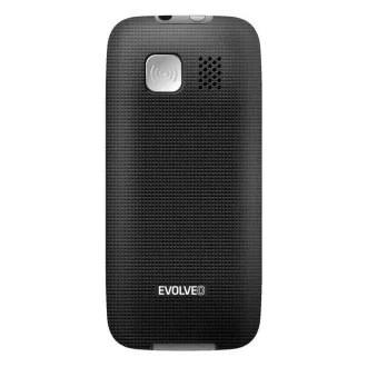 EVOLVEO EasyPhone, mobiltelefon idősek számára töltőállvánnyal, fekete színű