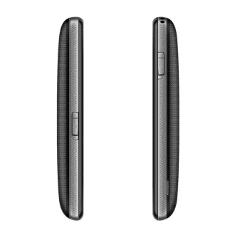 EVOLVEO EasyPhone, mobiltelefon idősek számára töltőállvánnyal, fekete színű