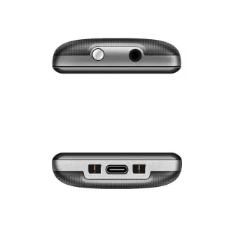 EVOLVEO EasyPhone, mobiltelefon idősek számára töltőállvánnyal, fekete színű