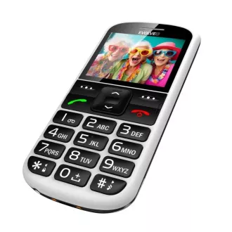 EVOLVEO EasyPhone XS, mobiltelefon időseknek, fehér színű EVOLVEO EasyPhone XS, mobiltelefon időseknek, fehér színű
