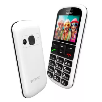 EVOLVEO EasyPhone XS, mobiltelefon időseknek, fehér színű EVOLVEO EasyPhone XS, mobiltelefon időseknek, fehér színű