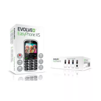 EVOLVEO EasyPhone XS, mobiltelefon időseknek, fehér színű EVOLVEO EasyPhone XS, mobiltelefon időseknek, fehér színű