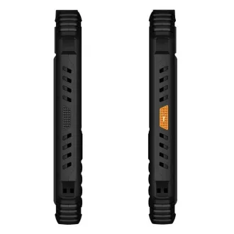 EVOLVEO StrongPhone Q1, vízálló, tartós Dual SIM telefon, fekete és narancssárga színben - Felbontott
