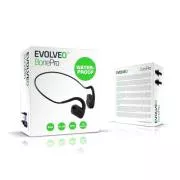 EVOLVEO BonePro MP3 32GB vezeték nélküli fejhallgató, arccsont, fekete