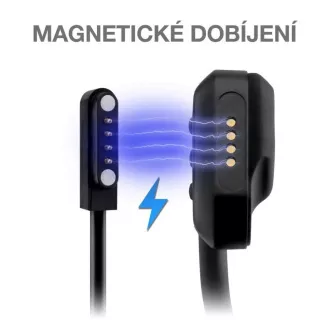 EVOLVEO BonePro MP3 32GB vezeték nélküli fejhallgató, arccsont, fekete