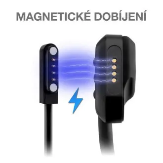 EVOLVEO BonePro MP3 32GB vezeték nélküli fejhallgató, arccsont, fekete - Használt