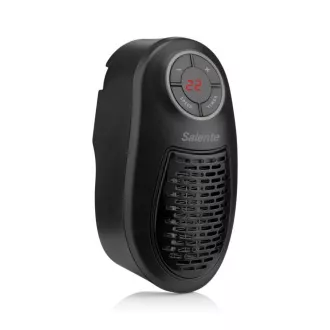 Salente HotHeat, forró levegő mini ventilátor, 500 W, fekete