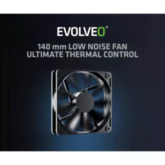 EVOLVEO G650 tápegység 650W, 80  GOLD, ATX 3.1, aPFC, 140 mm-es ventilátorral