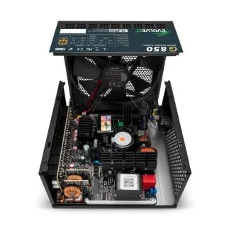 EVOLVEO G850, 850 W-os tápegység, 80 GOLD, ATX 3.1, aPFC, 140 mm-es ventilátor, teljesen moduláris, 3 év garancia, fekete EVOLVEO G850, 850 W-os tápegység, 80 GOLD, ATX 3.1, aPFC, 140 mm-es ventilátor, teljesen moduláris, 3 év garancia, fekete