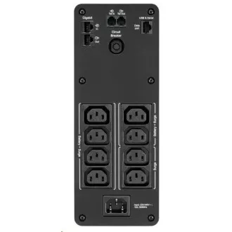 APC Back-UPS Pro BR 1600VA, szinuszos, 8 kivezetés, AVR, LCD interfész (960W)
