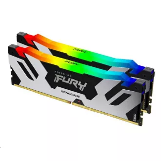 KINGSTON DDR5 64GB DIMM (2 darabos készlet) 6000MT/s CL32 FURY Renegade RGB