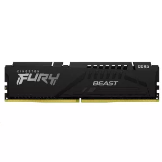 KINGSTON DDR5 128GB DIMM (4 darabos készlet) 5600MT/s CL40 FURY Beast Black XMP
