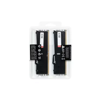 KINGSTON DDR5 32GB DIMM (2 darabos készlet) 6000MT/s CL30 Non-ECC FURY Beast RGB EXPO, Fekete KINGSTON DDR5 32GB DIMM (2 darabos készlet) 6000MT/s CL30 Non-ECC FURY Beast RGB EXPO, Fekete