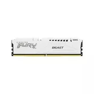 KINGSTON DDR5 DIMM 16GB 6000MT/s CL36 FURY Beast Fehér EXPO KINGSTON DDR5 DIMM 16GB 6000MT/s CL36 FURY Beast Fehér EXPO