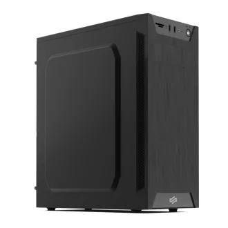 SilentiumPC MidT Armis AR1 Pure Black / SD olvasó / 2x USB 3.0 / 1x 80mm ventilátor / fekete SilentiumPC MidT Armis AR1 Pure Black / SD olvasó / 2x USB 3.0 / 1x 80mm ventilátor / fekete
