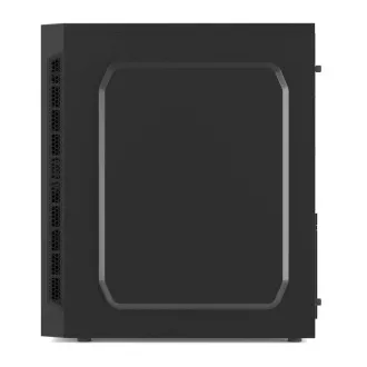 SilentiumPC MidT Armis AR1 Pure Black / SD olvasó / 2x USB 3.0 / 1x 80mm ventilátor / fekete SilentiumPC MidT Armis AR1 Pure Black / SD olvasó / 2x USB 3.0 / 1x 80mm ventilátor / fekete