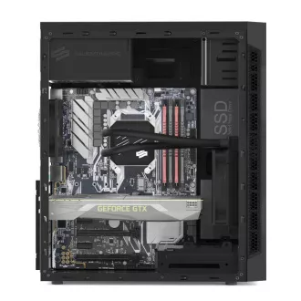 SilentiumPC MidT Armis AR1 Pure Black / SD olvasó / 2x USB 3.0 / 1x 80mm ventilátor / fekete SilentiumPC MidT Armis AR1 Pure Black / SD olvasó / 2x USB 3.0 / 1x 80mm ventilátor / fekete