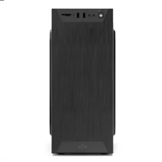 SilentiumPC MidT Armis AR1 Pure Black / SD olvasó / 2x USB 3.0 / 1x 80mm ventilátor / fekete SilentiumPC MidT Armis AR1 Pure Black / SD olvasó / 2x USB 3.0 / 1x 80mm ventilátor / fekete