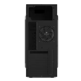 SilentiumPC MidT Armis AR1 Pure Black / SD olvasó / 2x USB 3.0 / 1x 80mm ventilátor / fekete SilentiumPC MidT Armis AR1 Pure Black / SD olvasó / 2x USB 3.0 / 1x 80mm ventilátor / fekete