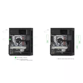SilentiumPC MidT Armis AR1 Pure Black / SD olvasó / 2x USB 3.0 / 1x 80mm ventilátor / fekete SilentiumPC MidT Armis AR1 Pure Black / SD olvasó / 2x USB 3.0 / 1x 80mm ventilátor / fekete