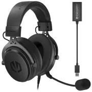 Endorfy fejhallgató VIRO Plus USB / vezetékes / levehető mikrofonnal / USB / fekete
