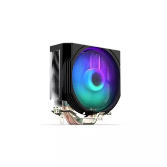 ENDORFY CPU-hűtő Spartan 5 MAX ARGB, 1x120mm, LGA1851, AM5, fekete, fekete