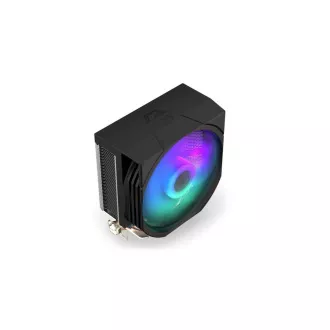 ENDORFY CPU-hűtő Spartan 5 MAX ARGB, 1x120mm, LGA1851, AM5, fekete, fekete