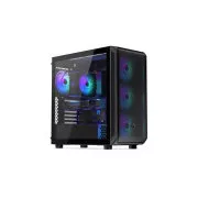 ENDORFY Case Arx 700 ARGB, átlátszó oldallap, ATX, 4x140mm ARGB ventilátor, fekete
