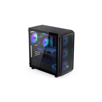 ENDORFY Case Arx 700 ARGB, átlátszó oldallap, ATX, 4x140mm ARGB ventilátor, fekete