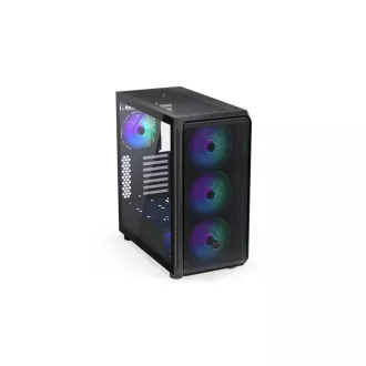 ENDORFY Case Arx 700 ARGB, átlátszó oldallap, ATX, 4x140mm ARGB ventilátor, fekete