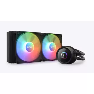 NZXT vízhűtő Kraken 240 RGB / 2x120mm ventilátor / LCD kijelző / 6 év / LGA1851 / AM5