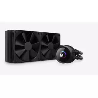 NZXT vízhűtő Kraken 280 / 2x140mm ventilátor / LCD kijelző / 6 év / LGA1851 / AM5