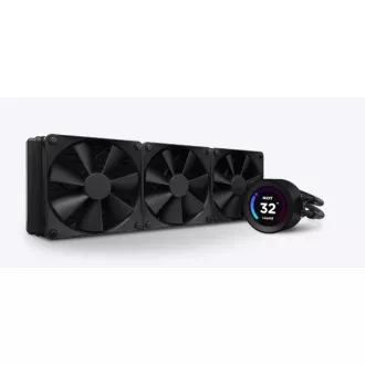 NZXT vízhűtő Kraken 360 ELITE / 3x120mm ventilátor / LCD kijelző / 6 év / LGA1851 / AM5