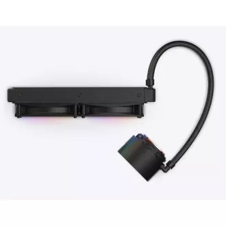 NZXT vízhűtő Kraken 280 ELITE RGB / 2x140mm RGB ventilátor / LCD kijelző / 6 év / LGA1851 / AM5