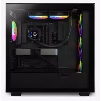 NZXT vízhűtő Kraken 280 ELITE RGB / 2x140mm RGB ventilátor / LCD kijelző / 6 év / LGA1851 / AM5