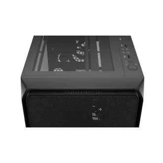 ENDORFY tok Arx 500 Air, átlátszó oldalfal, ATX, 5x140mm, fekete