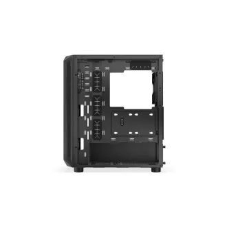 ENDORFY Case Arx 500 ARGB, Átlátszó oldallap, ATX, 4x140mm ARGB ventilátor, fekete