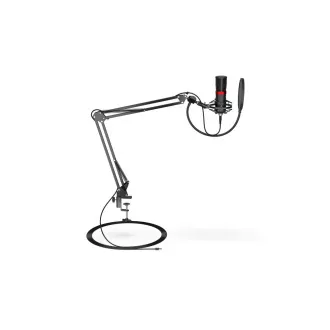 Endorfy mikrofon Solum Streaming (SM950)/ streaming / állítható kar / pop-up szűrő / USB