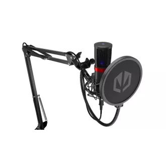 Endorfy mikrofon Solum Streaming (SM950)/ streaming / állítható kar / pop-up szűrő / USB
