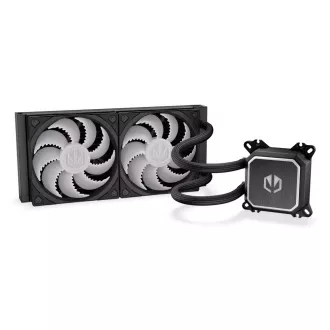 ENDORFY Vízhűtő Navis F240 ARGB, 2x120mm, LGA1851, AM5, fekete, fekete