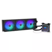 ENDORFY Vízhűtő Navis F360 ARGB, 3x120mm, LGA1851, AM5, fekete, fekete
