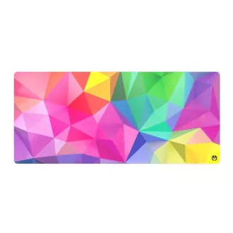 ENDORFY Egéralátét Crystal Spectrum XL, 900x400x3, színes, színes