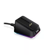 ENDORFY Dokkolóállomás LIV és LIV Plus készülékhez, USB, RGB, fekete
