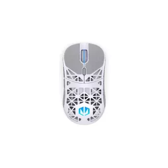 Endorfy Gaming egér LIV Wireless Onyx White, vezeték nélküli, ARGB, fehér, fehér