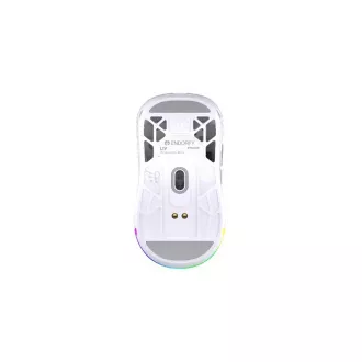 Endorfy Gaming egér LIV Wireless Onyx White, vezeték nélküli, ARGB, fehér, fehér
